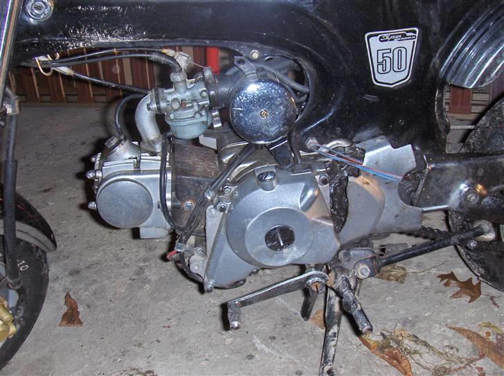 Skyteam Dax - solgt - Skjoldet foran tandhjulet er taget af - jeg har et nyt skjold herhjemme, men det er ikke monteret billede 7