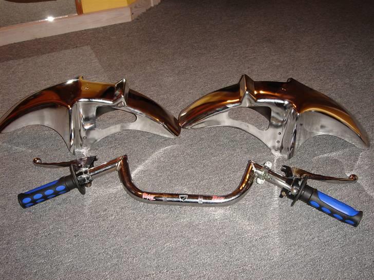 Puch Maxi k (Byttet) - mine aroe skærme og mit styr billede 4