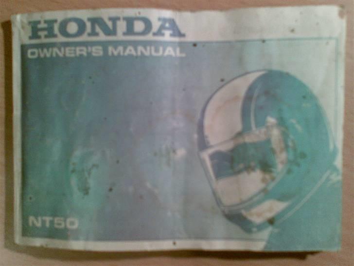 Honda Melody SOLGT :) - orginal "owners maual" det er sjælden!!! billede 9