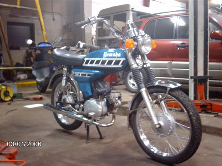 Yamaha 4Gear"RØD GULD LAK"ny bi billede 1