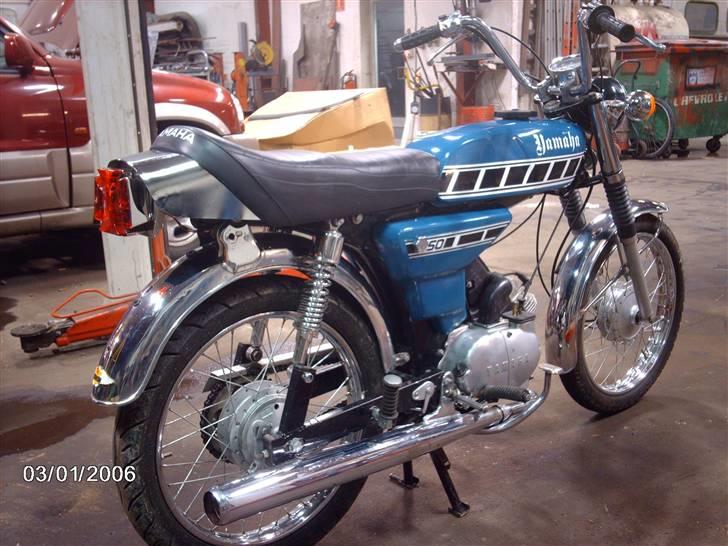 Yamaha 4Gear"RØD GULD LAK"ny bi billede 6