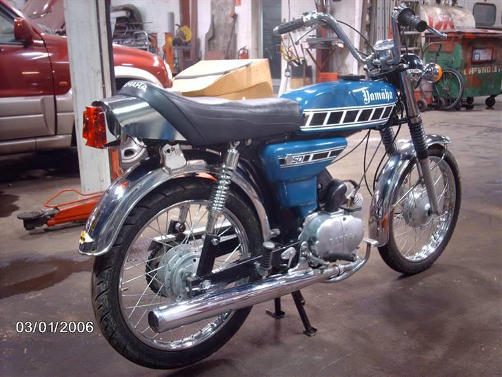 Yamaha 4Gear"RØD GULD LAK"ny bi billede 7