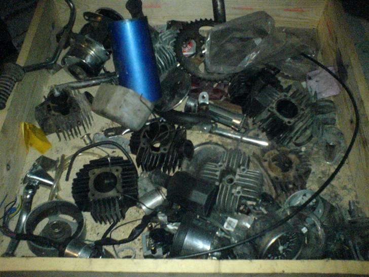 Yamaha fs1 4gear- BYTTET TIL ZIP - lidt af mine reservedele. billede 10