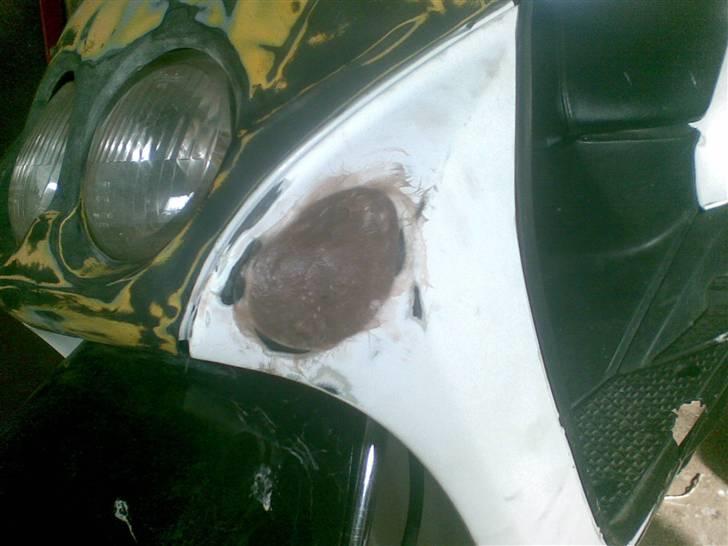 Yamaha neos nr 1 byttet - blinklys foran der blev spartlet(: billede 7