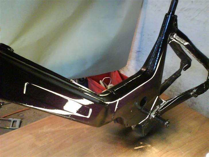 Puch maxi k SOLGT!! - efter stellet var malet billede 3