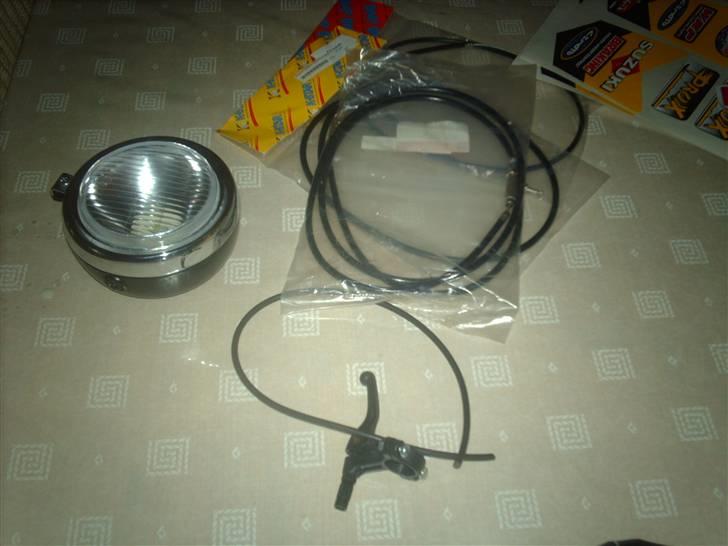 Puch maxi "projekt" solgt - kabler, lampe, og choker billede 15