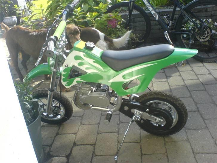 MiniBike 49cc - Det grønne lyn. =)  billede 1
