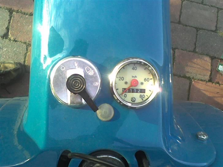 Veteraner simson schwalbe KR 51/2 - den rendet 60-70 på speedometeret billede 11