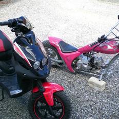 MiniBike chopper byttede til rally