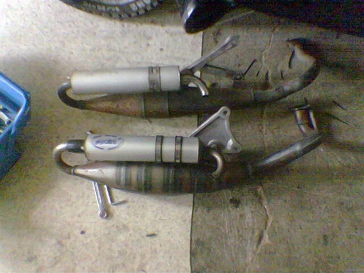 Yamaha jog as byttet til pmx  - lige efter jeg havde taget for race af og sku til at sætte tecnigans på igen . tilsalg billede 16