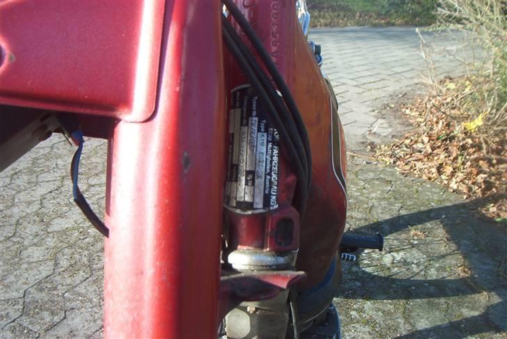 KTM Foxi 2 gear ** SOLGT ** - tydeligt stel nr og self også motor nr billede 8