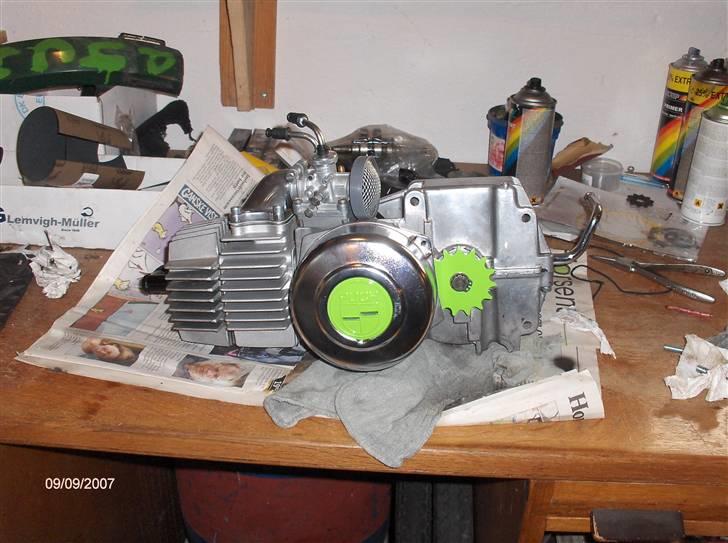 Puch Maxi Black Ninja SOLGT - Den lækre motor :D billede 19