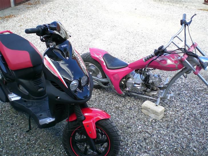 MiniBike chopper byttede til rally billede 3