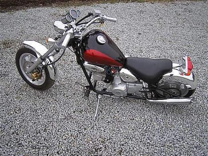 MiniBike chopper 110cc(((byttet))) billede 6