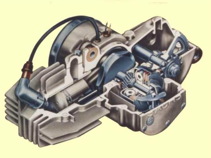 Sachs           Hercules M1 504 - det er så motoren  billede 16