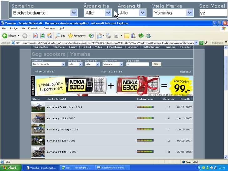 Yamaha •Yz 85 - Lav  - SOLGT! - Det oppe i toppen er et forstørrelsesglas så i kunne se det bedre. Men Ligger altså nummer 1 over Yamaha Yz´er! :D billede 19