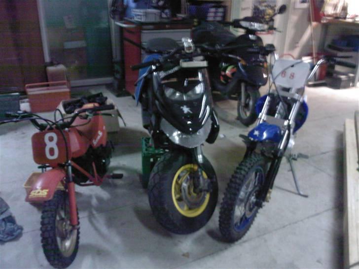 MiniBike crosser - næsten hele min samling. mangler dog en pocketbike  billede 9