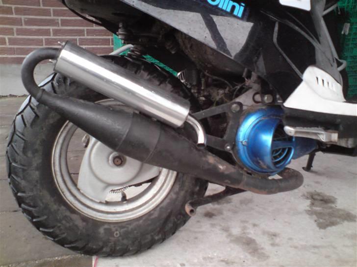 PGO Hot 50 "Byttet til SMX" - Poleret knæk udstødning :) billede 11