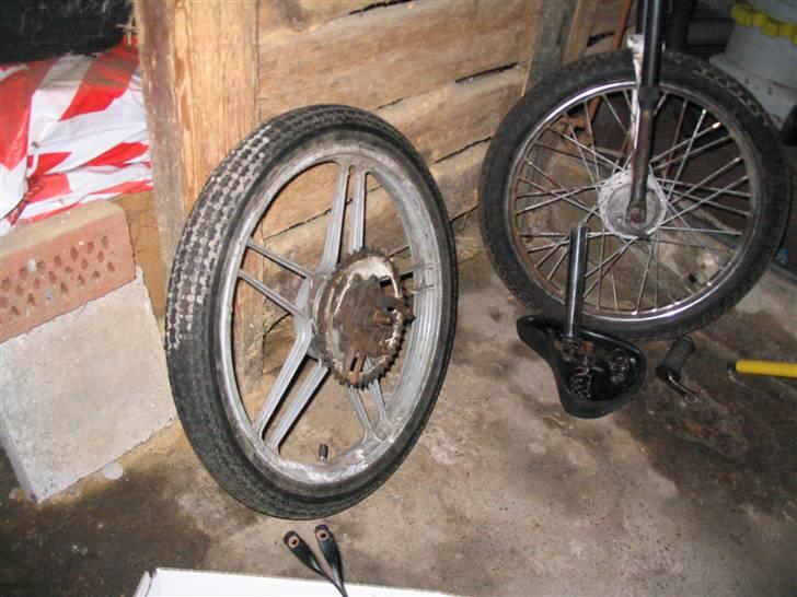 Puch Maxi K - baghjul og forhul og forgaffel :P billede 13