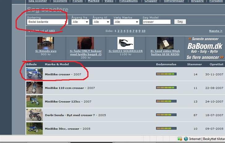 MiniBike crosser - nr fucking 1 under bedstebedømte minibikes crosser´s billede 10