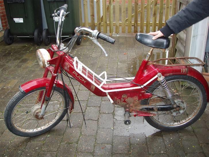 Puch Maxi 2 gear - Sådan som den stod ved køb - billede af rust ! billede 3