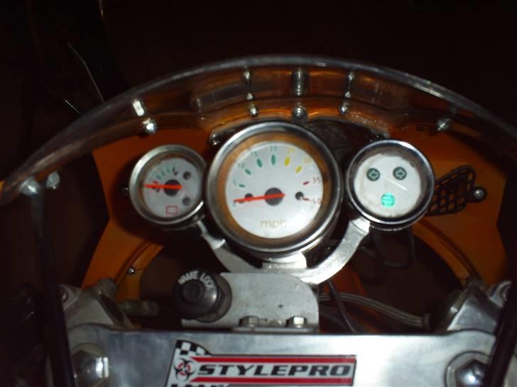 MiniBike 110 ccm R6  TILSALG - Instrumenterne. billede 10