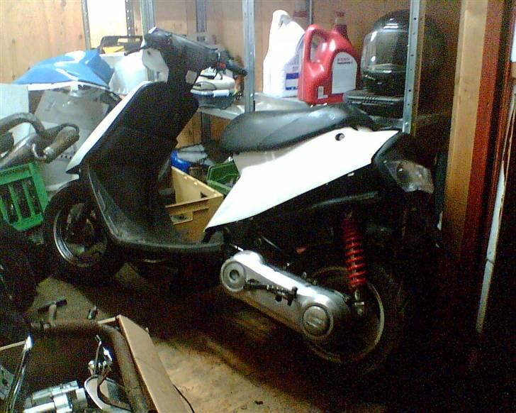 Yamaha jog as byttet til 4 gear - d 8/12-07 3 timer sener er den ferdig billede 4