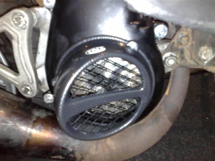 Yamaha Bws Ng Solgt - carbon grissetryne med sort gitter billede 6