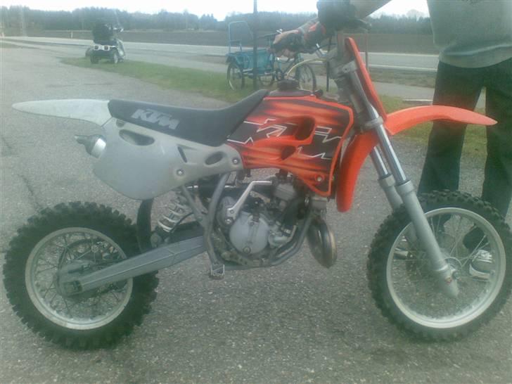 KTM 65 cc crosser solgt billede 3