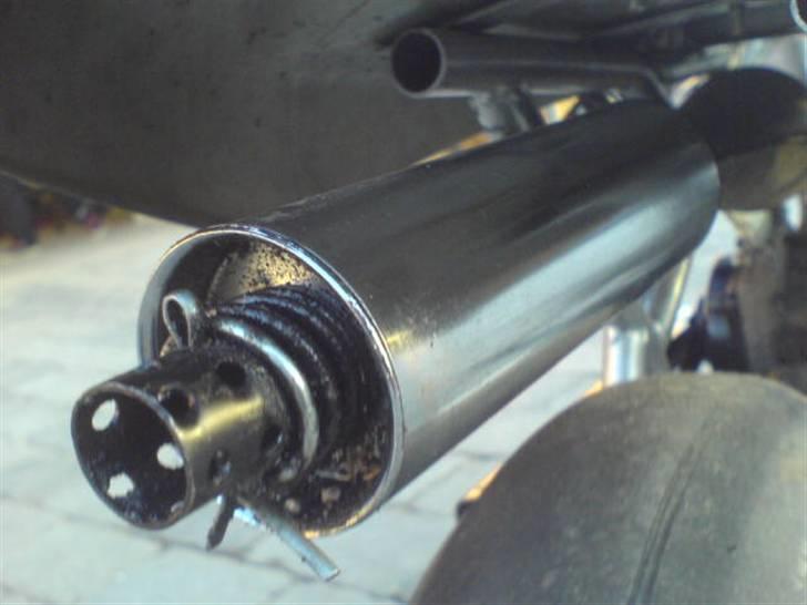 MiniBike pocket bike (Solgt) - udstøningen  billede 3