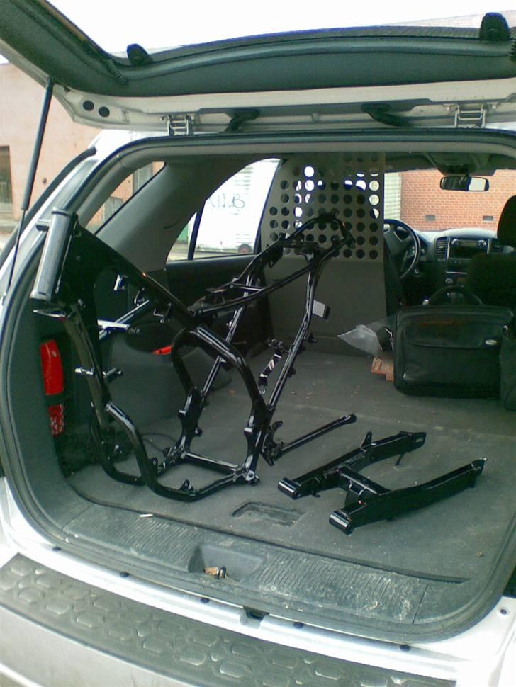 Suzuki RMX Byttet til Stalker - Så er stellet malet :) Lidt dyrere end jeg havde forventet, men til gengæld er det meget pænt :D billede 20