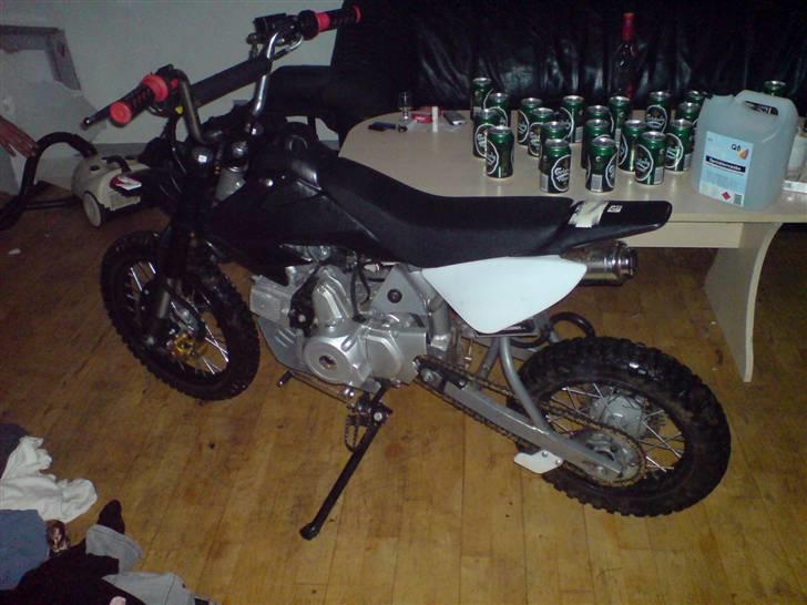 MiniBike Dirtbike 125cc SOLGT billede 2