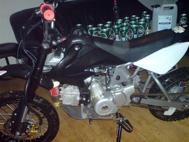 MiniBike Dirtbike 125cc SOLGT billede 3