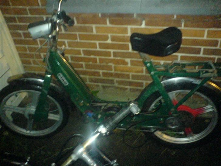 Vespa Ciao - lige da jeg havde købt den, uden skjøle eller noget. billede 1