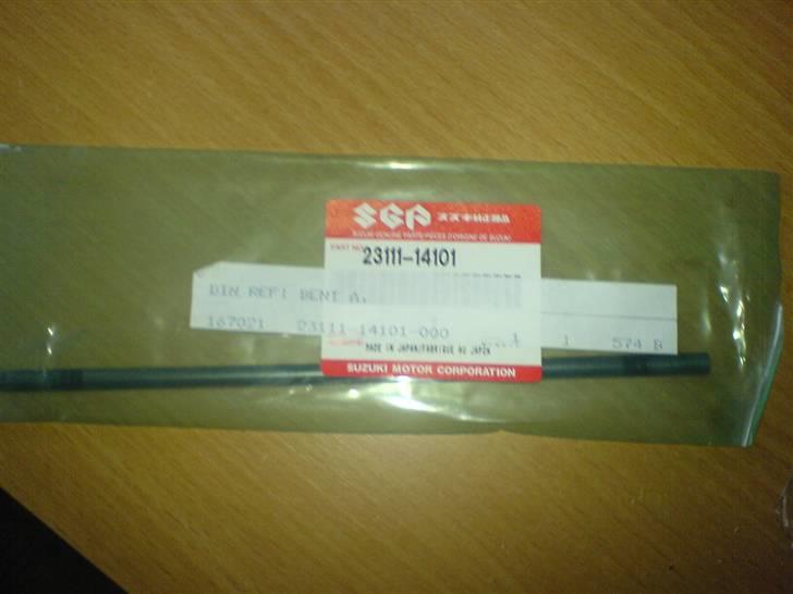 Suzuki Rmx - original koblingspind billede 18