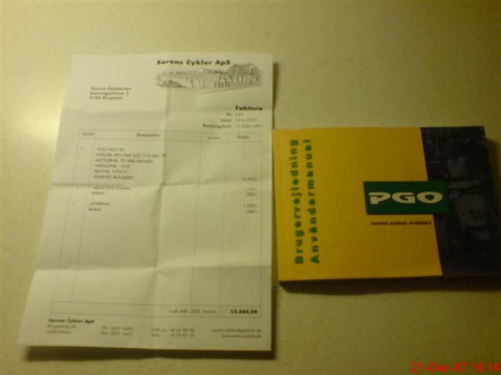 PGO hot 50 solgt  billede 13