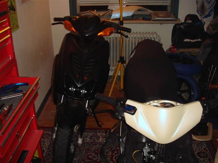 Yamaha aerox solgt - med den nye forlygte billede 8