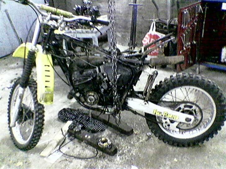Yamaha FS1 4gear (væk). - min gamle suzuki 250 crosser billede 9
