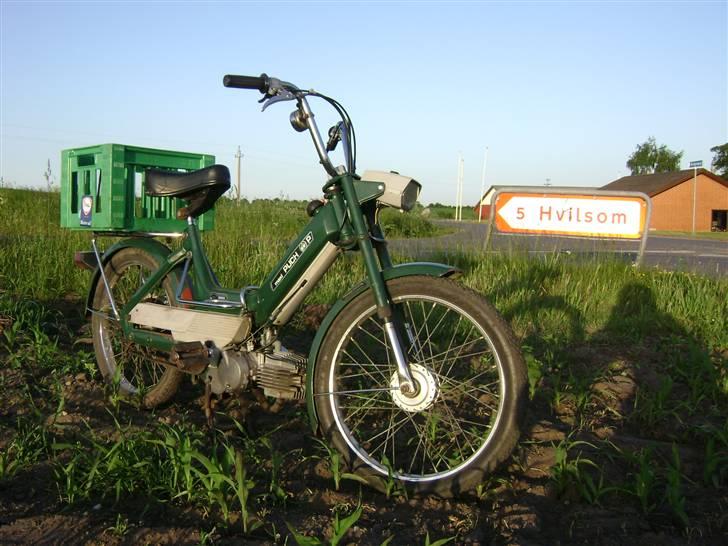 Puch Maxi P - Orginal - 4 juni 08, ude og nyde det gode vejr en sommeraften, ved skivevejen/fristrup! billede 11