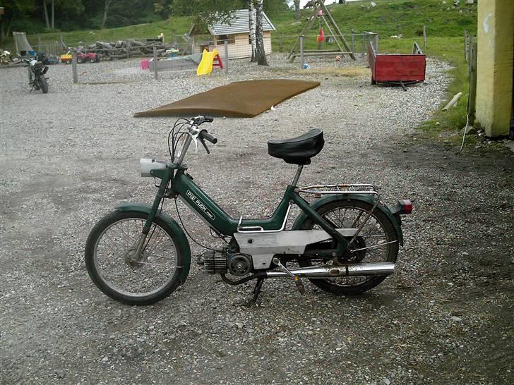 Puch Maxi P - Orginal - Før! Hjemme hos kews! Fælgene kunne pudses op, tændingsskjoldet fulgte med billede 14