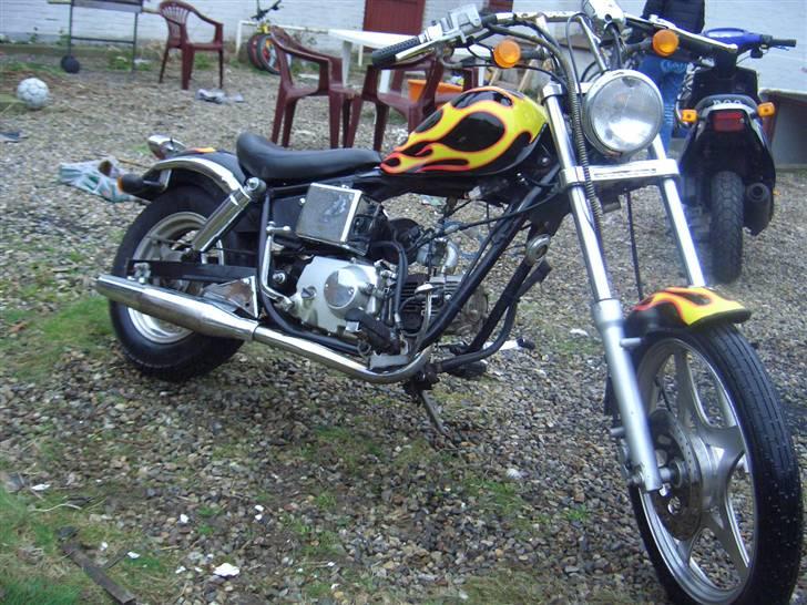 Kinroad chopper [SOLGT] billede 4
