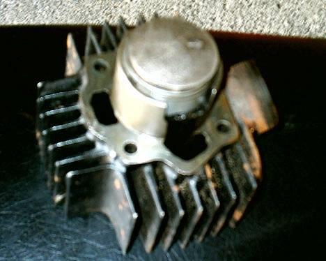 Suzuki K50 - Future tuning project cylinder (50cc, "5½hk") billede 3
