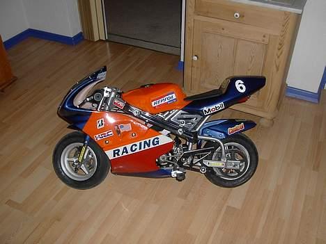 MiniBike Super sport 2 "BYTTET" - Jep nyd synet! ;-) billede 3