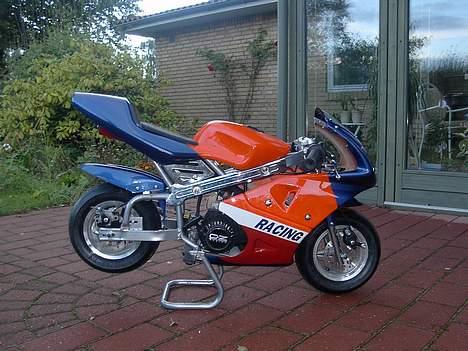 MiniBike Super sport 2 "BYTTET" - Gammelt billede, synes lige det skulle med. billede 10