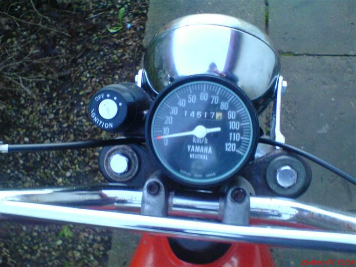 Yamaha fs1 ss drejeventil solgt  - org speedometer  billede 9