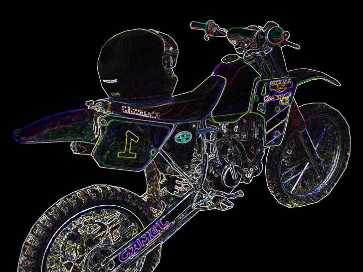 Kawasaki KX 80  - [BYTTET] - Sad lige en nat og kedede mig :D billede 11