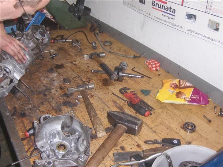 Yamaha Bws Ng [projekt] - Igang med at skille den ad. billede 10