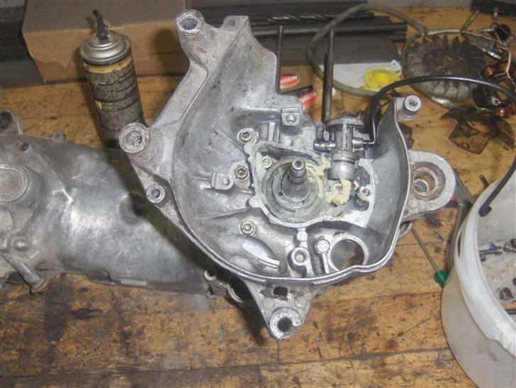 Yamaha Bws Ng [projekt] - Færdig med at samle krumtap husene, så mangler tændningen kun  billede 13