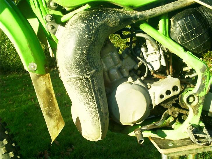 Kawasaki Kx 85 - Havde ikke lige fået den vasket, så den er lidt beskidt.. :p billede 4