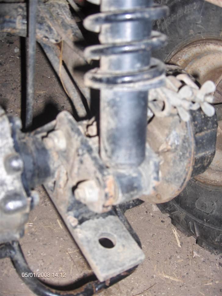 Yamaha Badger YFM 80 solgt - hjemmelavet træk billede 11